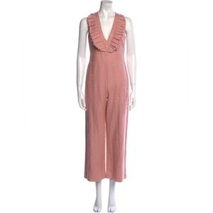 ALEXIS Plunge Neckline Jumpsuit